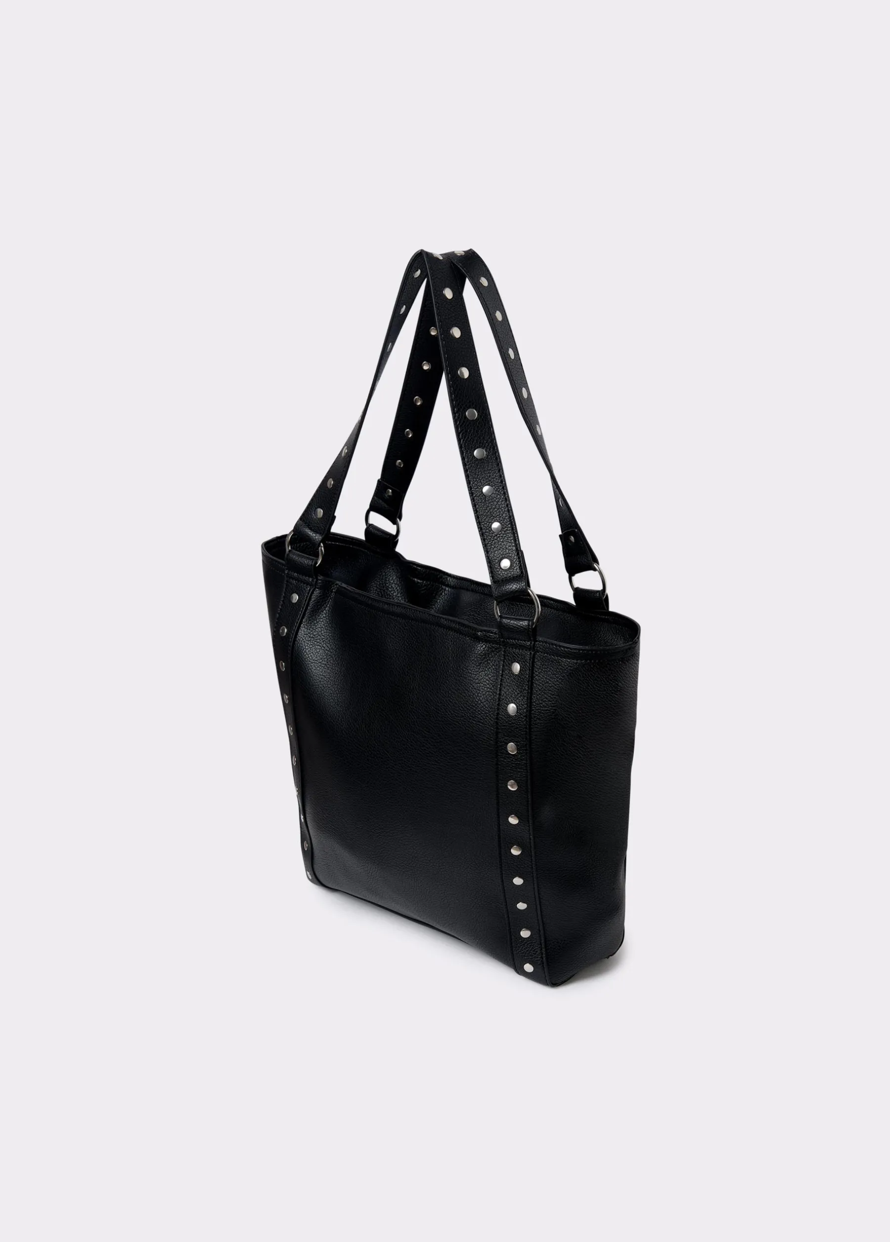 Bolsos*Brownie Shopper tachas Negro