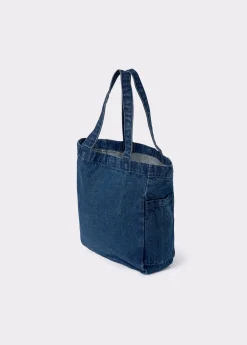 Bolsos*Brownie Shopper tejido denim Azuloscuro