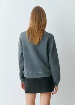 Sudaderas*Brownie Sudadera print posicional estrella Gris