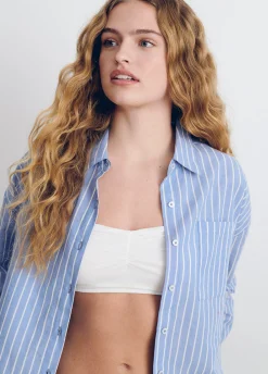 Camisetas Y Tops*Brownie Top algodón frunce