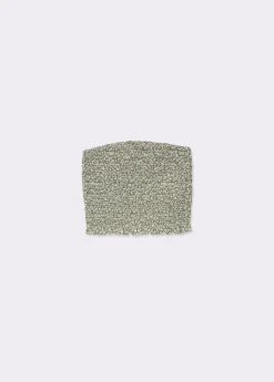 Camisetas Y Tops*Brownie Top bandeau animal print Kaki