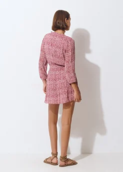 Vestidos Y Monos*Brownie Vestido smock estampado Teja