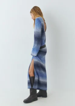 Vestidos Y Monos|Punto*Brownie Vestido space dyed Azul